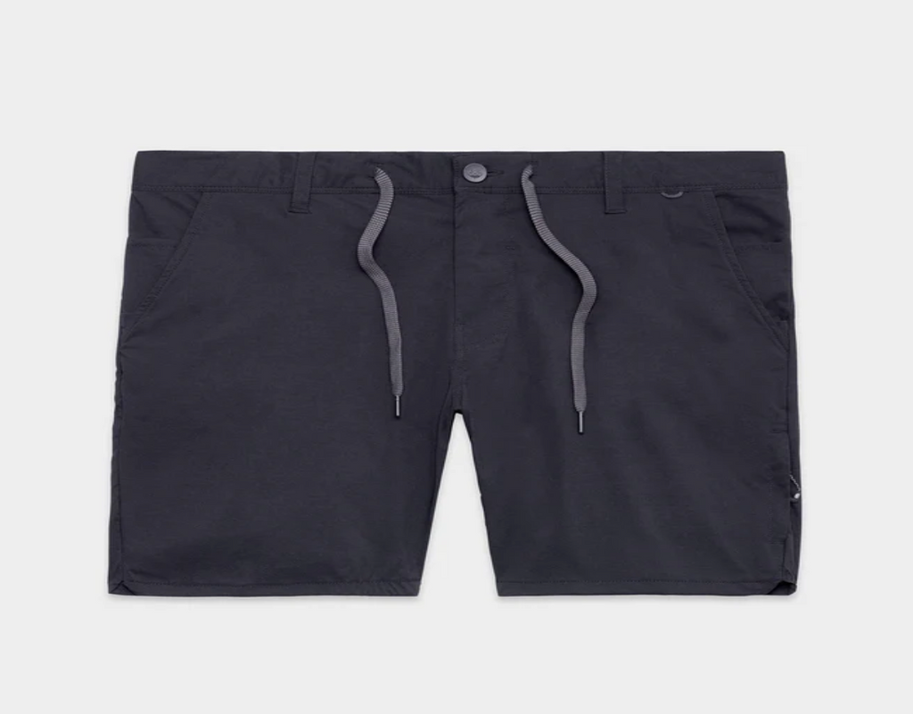 686 EVERYWHERE FEATHERLIGHT CHINO SHORT BLACK