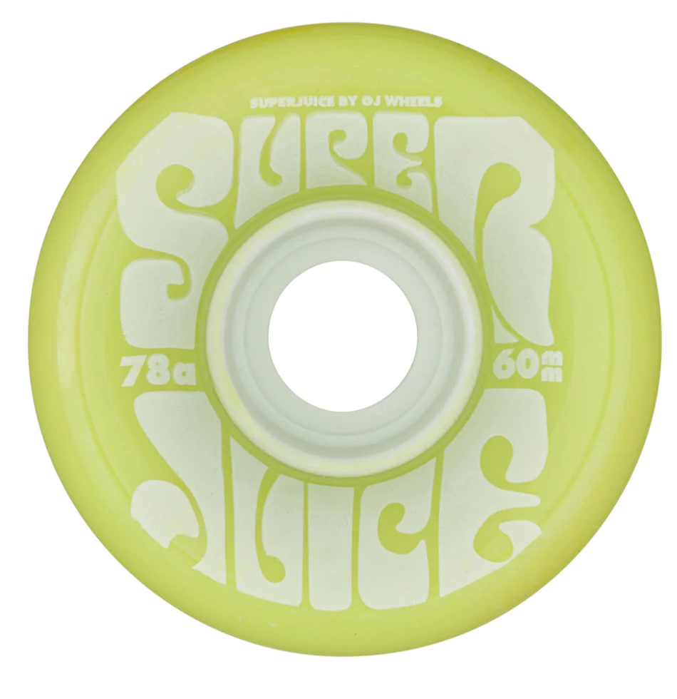 Oj Wheels: 60mm Super Juice 78a – Lip Trix Boardshop