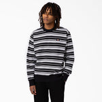 Dickies Westover Striped Crew Neck Sweatshirt - Black