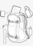 Burton Backpack: Day Hiker 25L - Britney Blue