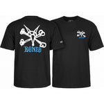 Powell Peralta: Rat Bones T-Shirt - Black