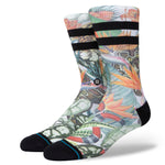 Stance Socks:  Jungle Life - Off White