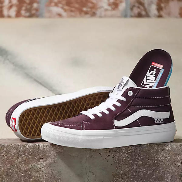 Vans Wrapped Skate Grosso Mid - Wine – Lip Trix Boardshop Vans Wrapped Skate Grosso Mid - Wine – Lip Trix Boardshop