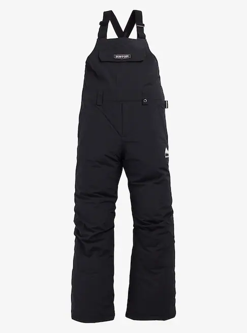 Burton Kids' Skylar Bib Pant, True Black, M