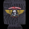 Powell Peralta: Classic Winged Ripper Koozie - Black
