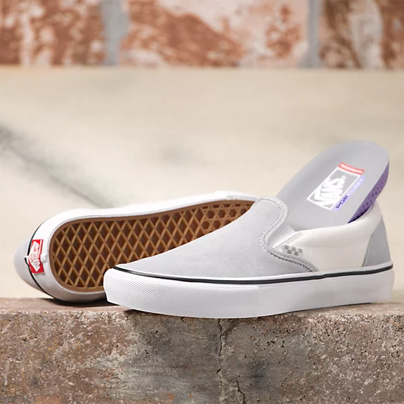 Vans skate blanc best sale