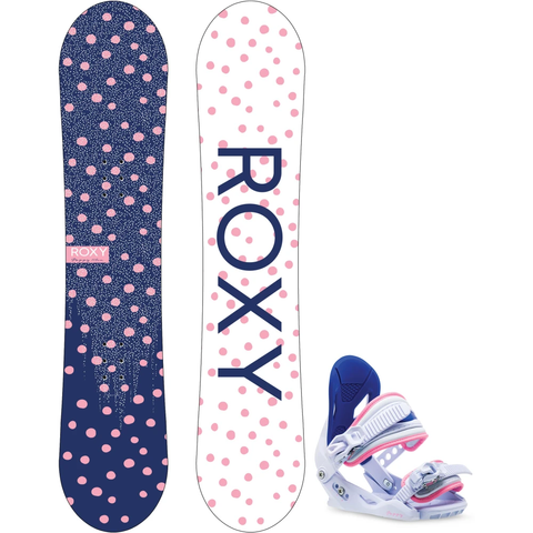Roxy Girls Poppy Snowboard Package 2023