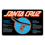 Santa Cruz 7.25 Classic Dot Super Micro Complete
