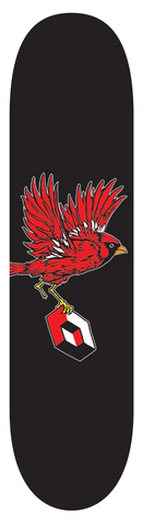 Consolidated Skateboards: 8.25 One Legged Cardinal Deck