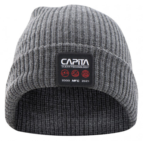 Capita Snowboards: Clean Tech Beanie - Heather Grey