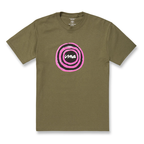 Uma Landsleds: Bullseye S/S Tee - Olive