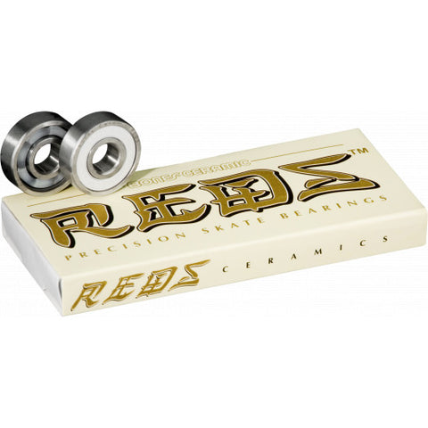 Bones Ceramic Super Reds Skateboard Bearings