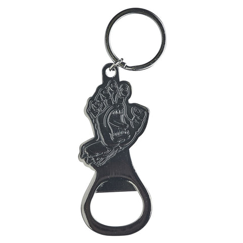 Santa Cruz Screaming Hand Bottle Opener Key Chain