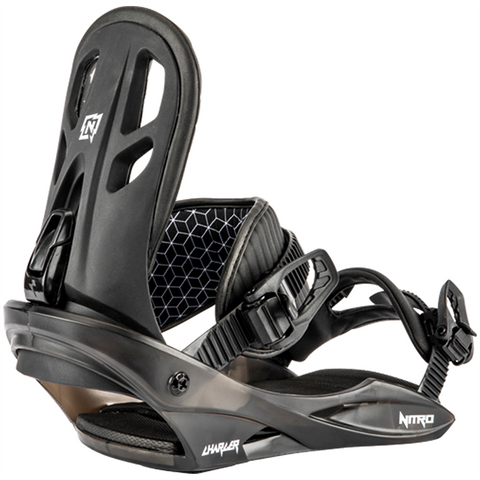 Nitro Charger Boys Bindings - Black 21/22