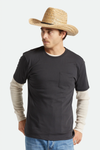 Brixton: Houston Straw Cowboy Hat - Natural