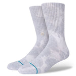 Stance Socks: Fossilized Crew - Heather Grey