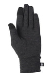 686: Women's Merino Glove Liner - Black Heather