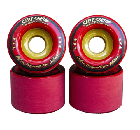 Venom Side Show Wheels 70mm/83a Red