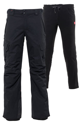 686: Smarty 3-In-1 Cargo Pant - Black 2023