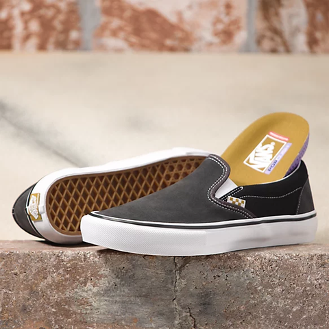 Vans Skate Slip-On - (Twill) Raven/Black