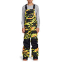 DC Snowboarding: Roadblock Youth Bib - Angled Tye Die