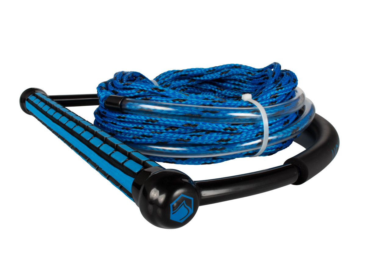 Liquid Force: TR9 Handle w/65' Static Line - Blue