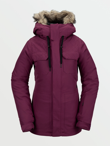 Volcom Snow: Women's Aris Insulated GORE-TEX Jacket -Vibrant Purple