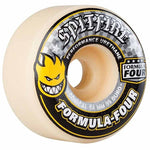 Spitfire F499D Conical Full Wheels (Yellow Print)
