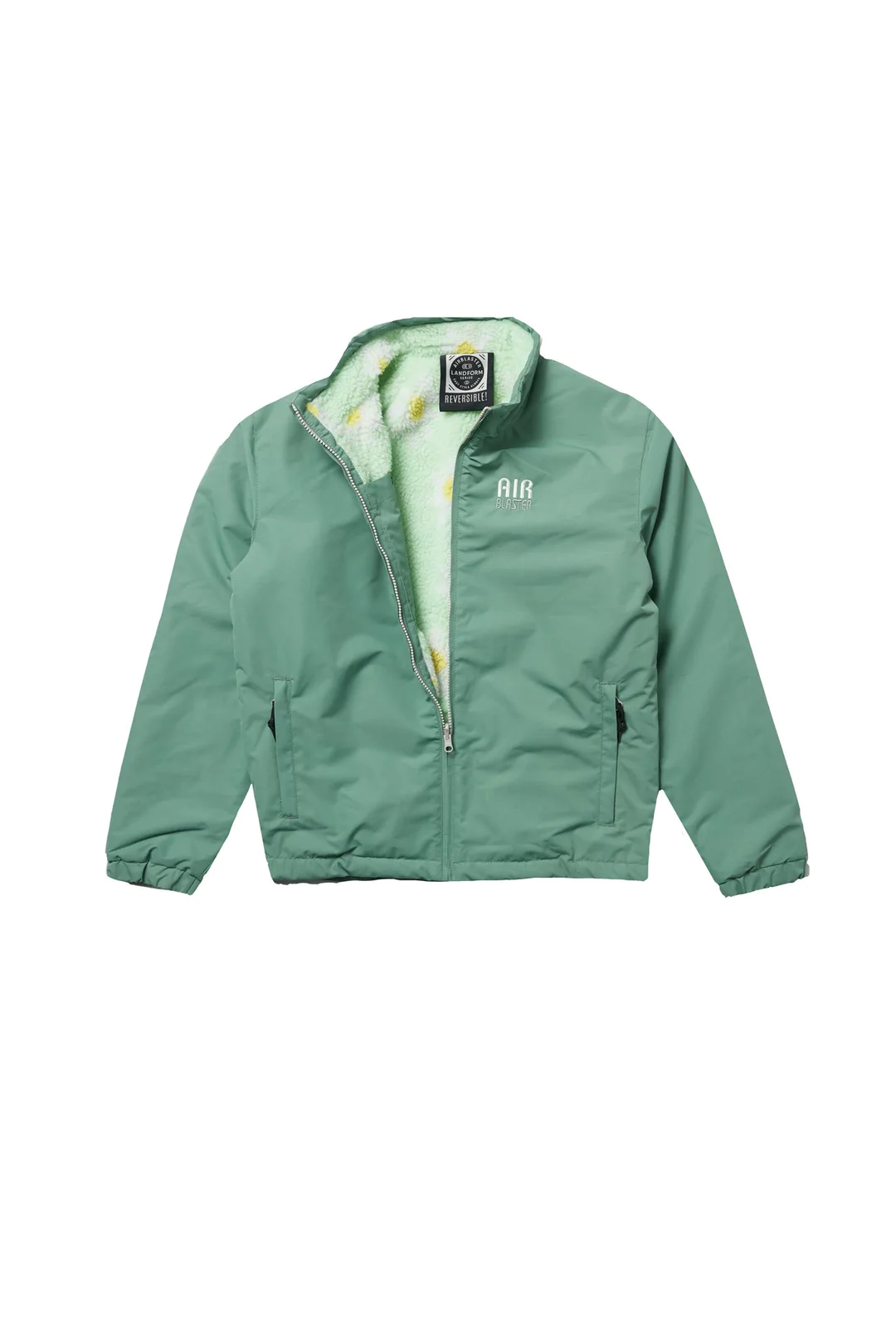 AirBlaster: Double Puff Jacket - Lichen Mint Daisy 2023