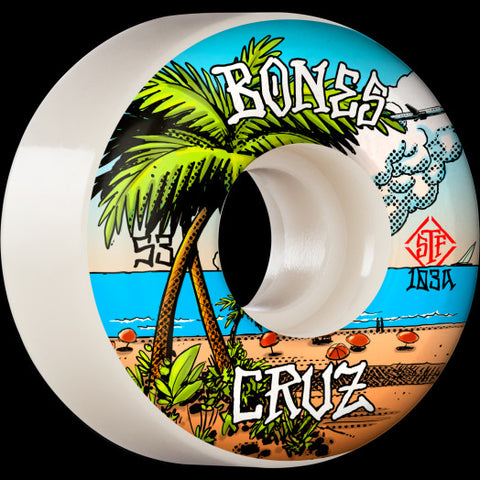 Bones: 53mm Cruz Buena Vida STF V2 Locks Locks 103a