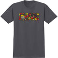 Krooked: Sweatpants S/S Tee - Charcoal
